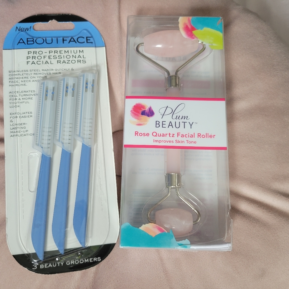 Facial Roller and Facial Razors